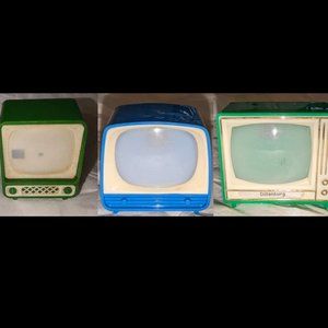Vintage 1970s German Made in Germany Mini Tv Lot of 3 View Finders Plastiskop